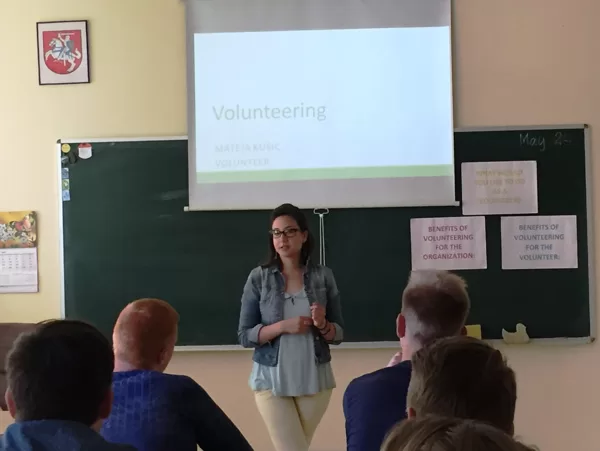 Pirmi DofE programos žingsniai gimnazijoje