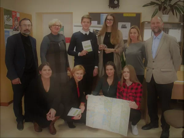 Komanda su vadovais ir svečiais